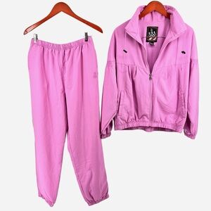 Vtg 1992 USA Olympic Apparel JCPenney Exclusive  Pink Matching Track Suit Set